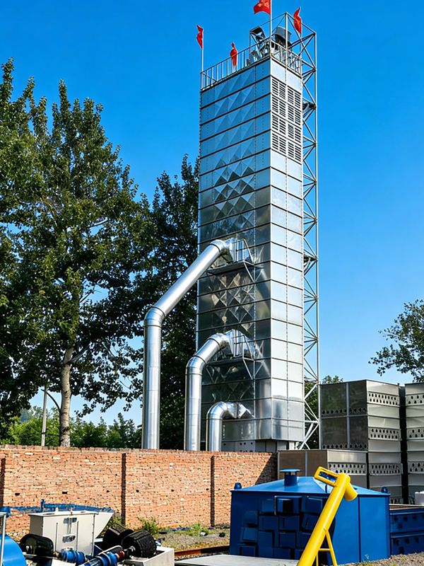 200吨粮食烘干塔