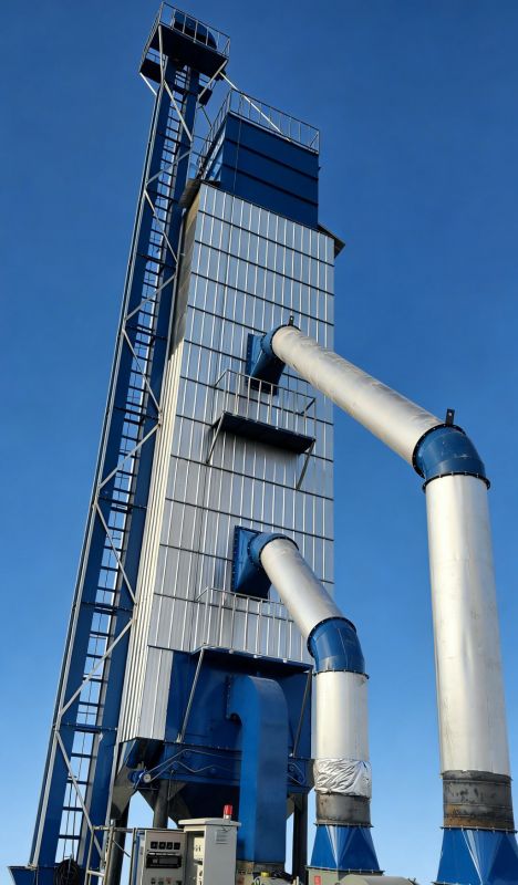 200吨粮食烘干塔