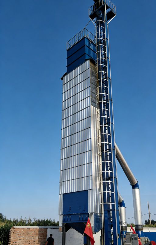 200吨粮食烘干塔