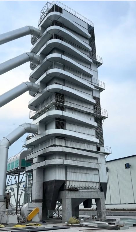 500吨粮食烘干塔
