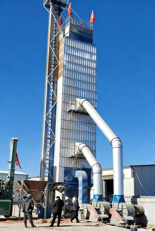 150吨粮食烘干塔