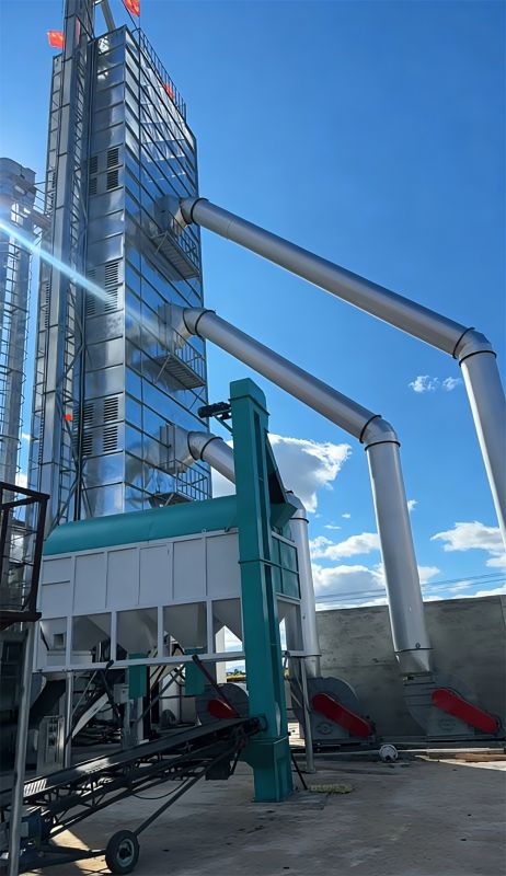 300吨粮食烘干塔